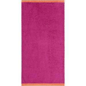 Cawö Cawo Lifestyle Splash Doubleface 7071 Douchelaken 70x140 pink/mandarine