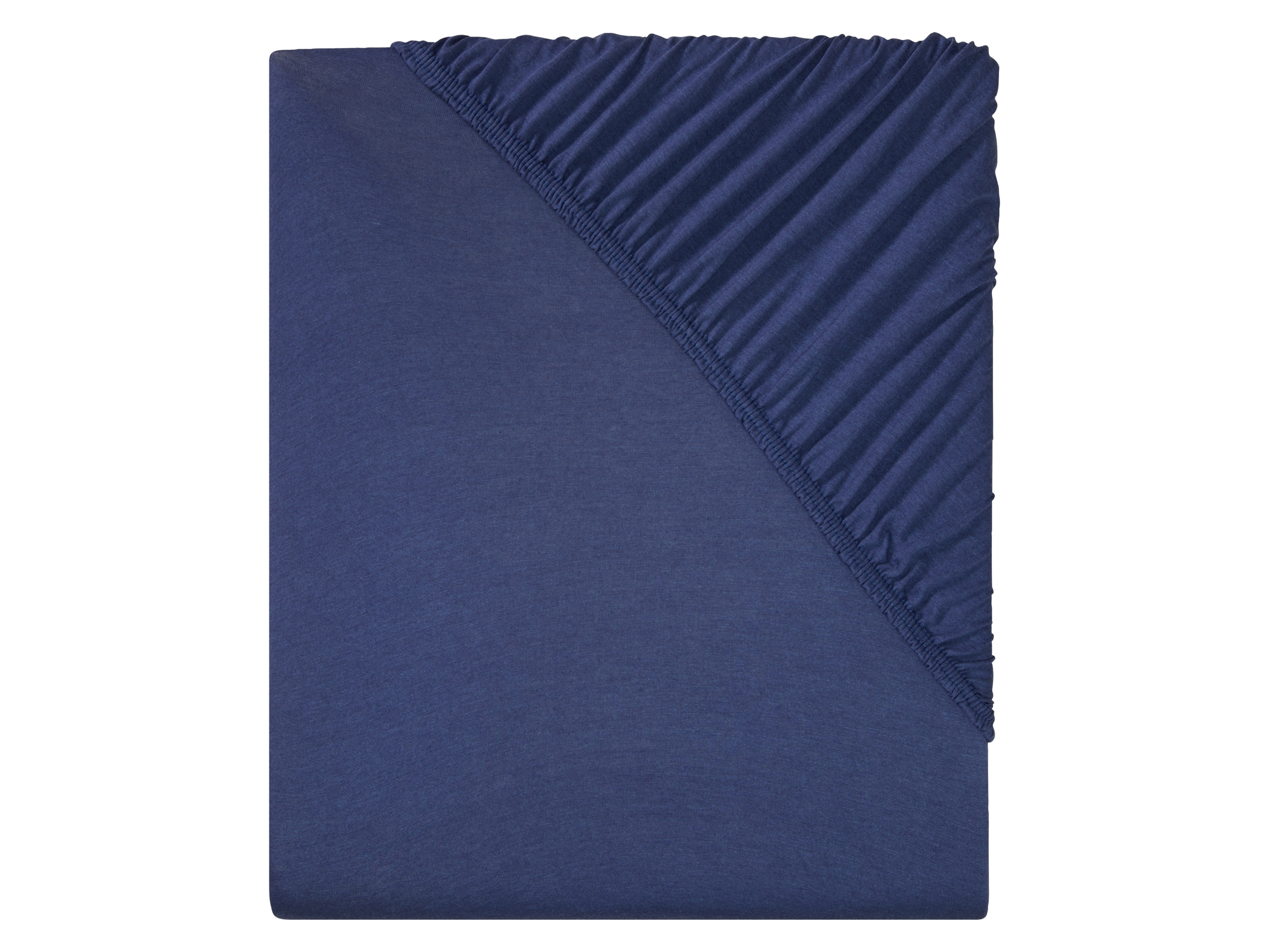 Livarno home Jersey hoeslaken 90-100 x 200 cm (Donkerblauw)