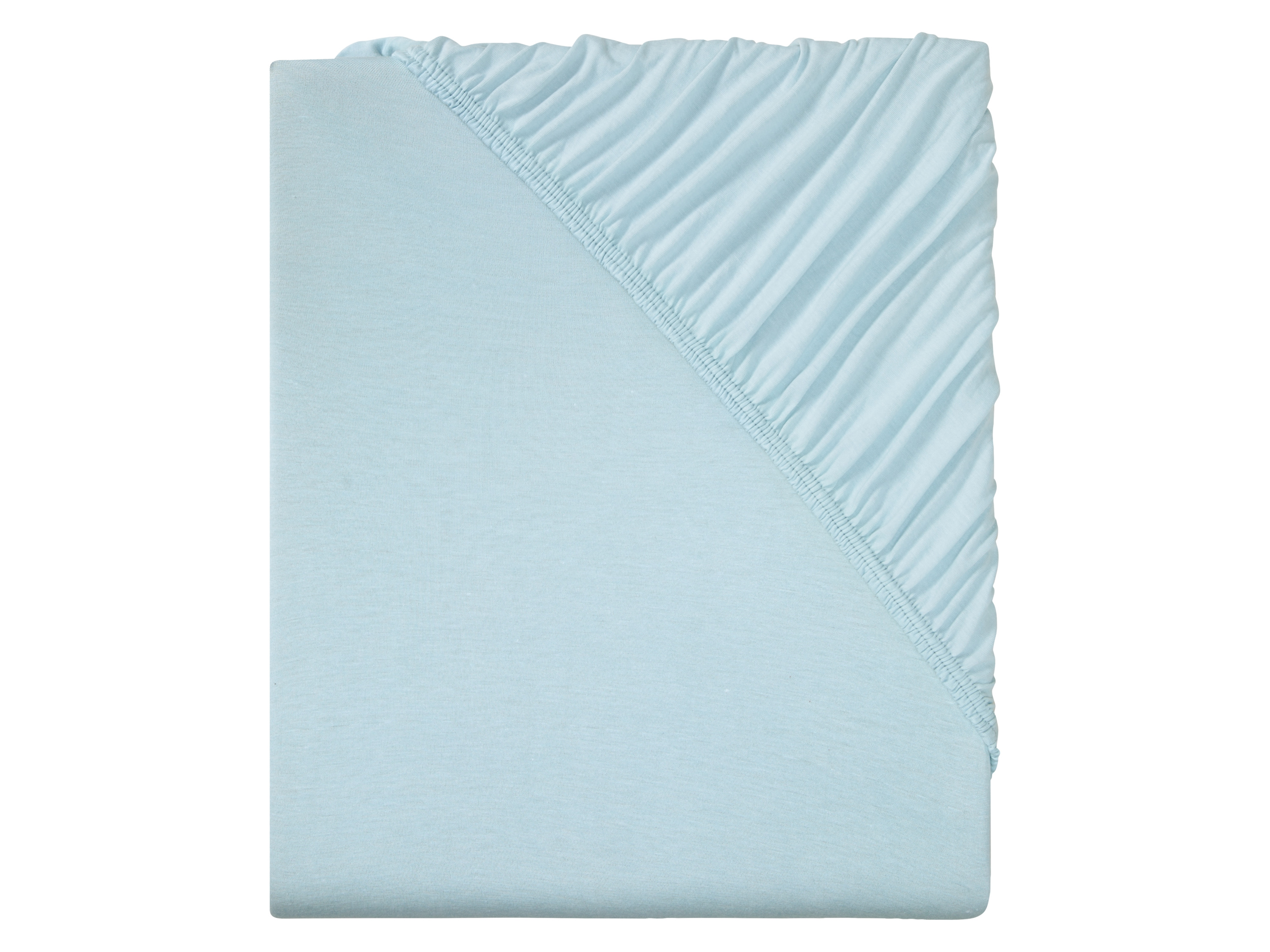 Livarno home Jersey hoeslaken 90-100 x 200 cm (Lichtblauw)