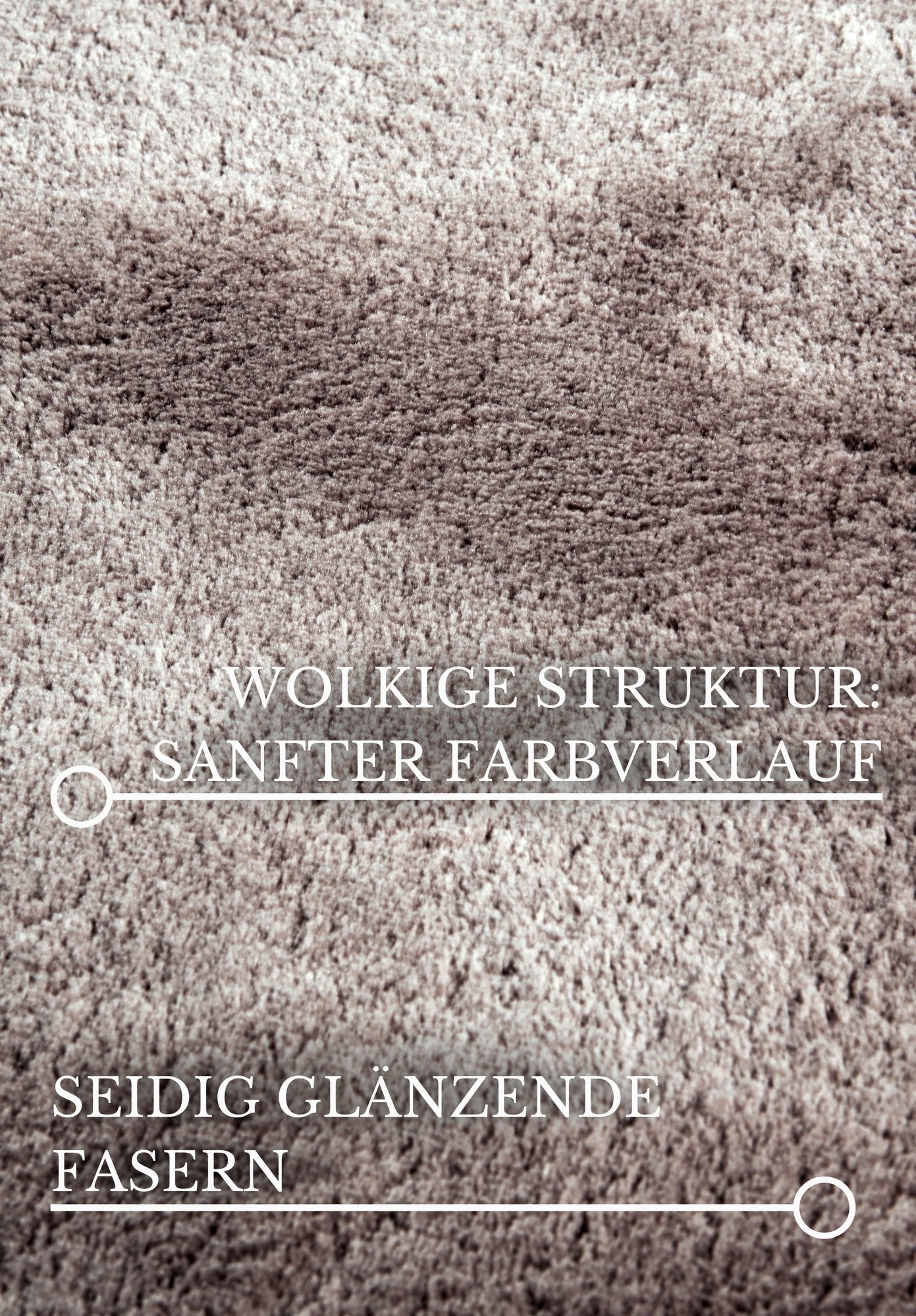 Hanse Home  Villeroy & Boch 1899 High Pile Rug Leon Light Grey - 80x150 cm