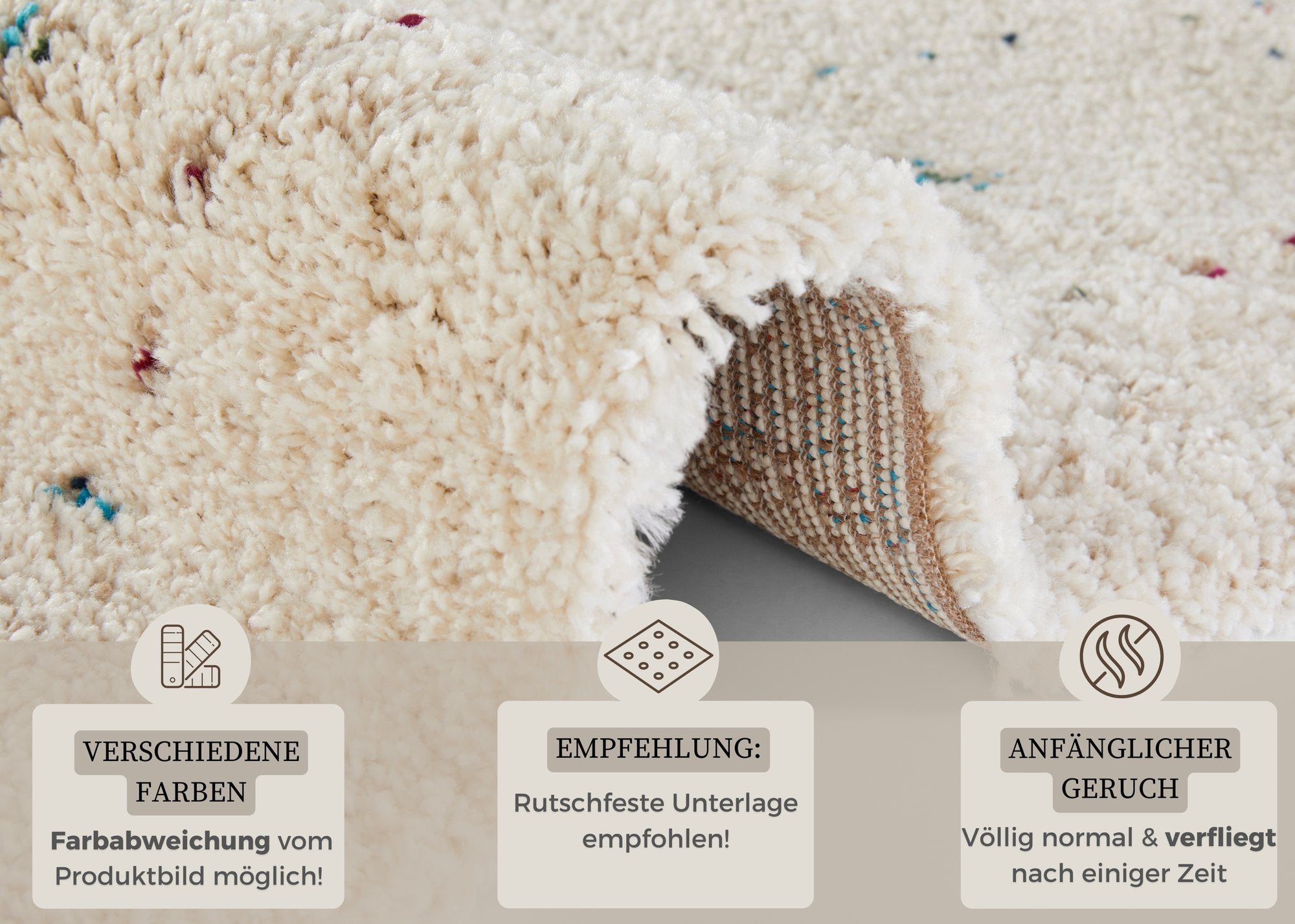 Hanse Home  Design Verlour Deep-Pile Carpet TEO - 160x230 cm