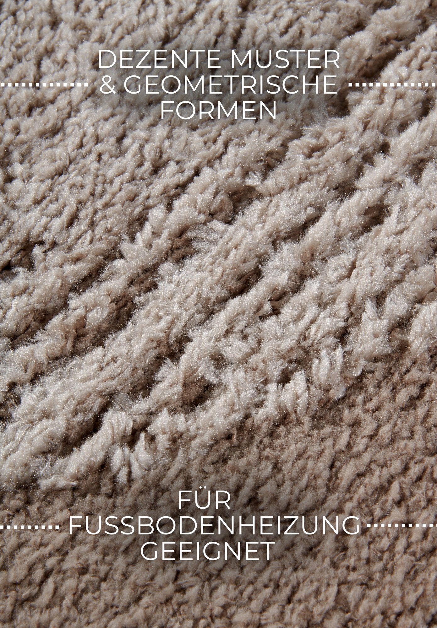 Hanse Home  Elle Decoration Gallery High Pile Rug Bartoux Beige - 80x120 cm
