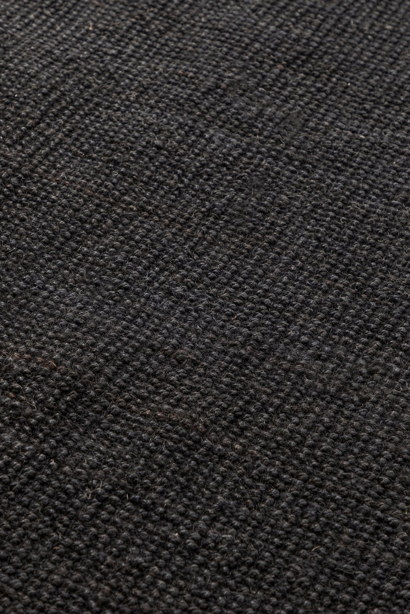 Hanse Home  Bouclé Jute Rug Jaipur Dark Black - 60x90 cm