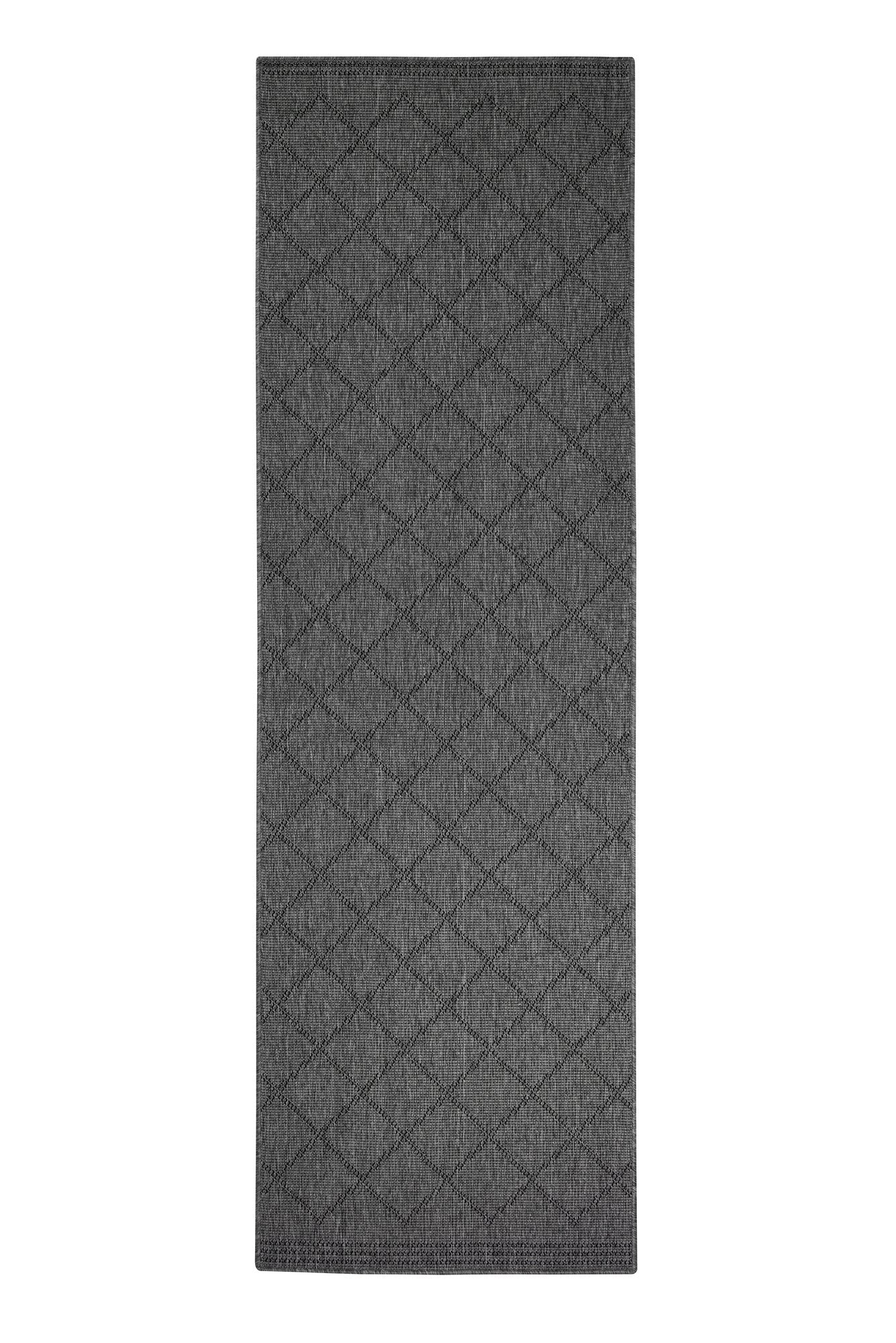 Hanse Home  Reversible carpet Corsica Black Antracite - 160x230 cm