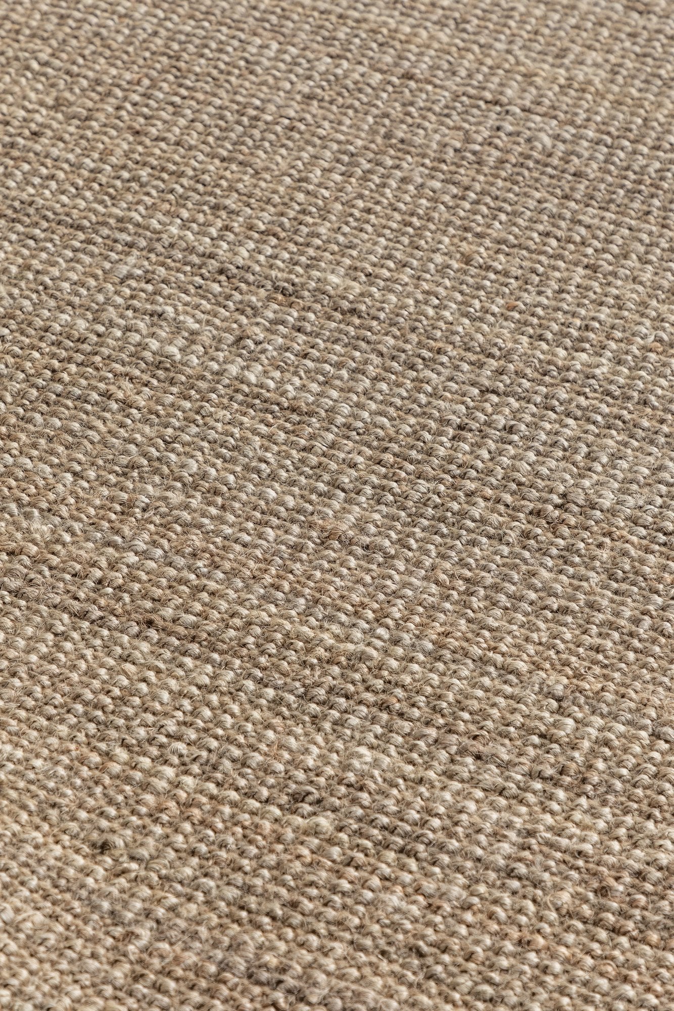 Hanse Home  Bouclé Jute Rug Round Jaipur Natural Greybrown - 200 cm