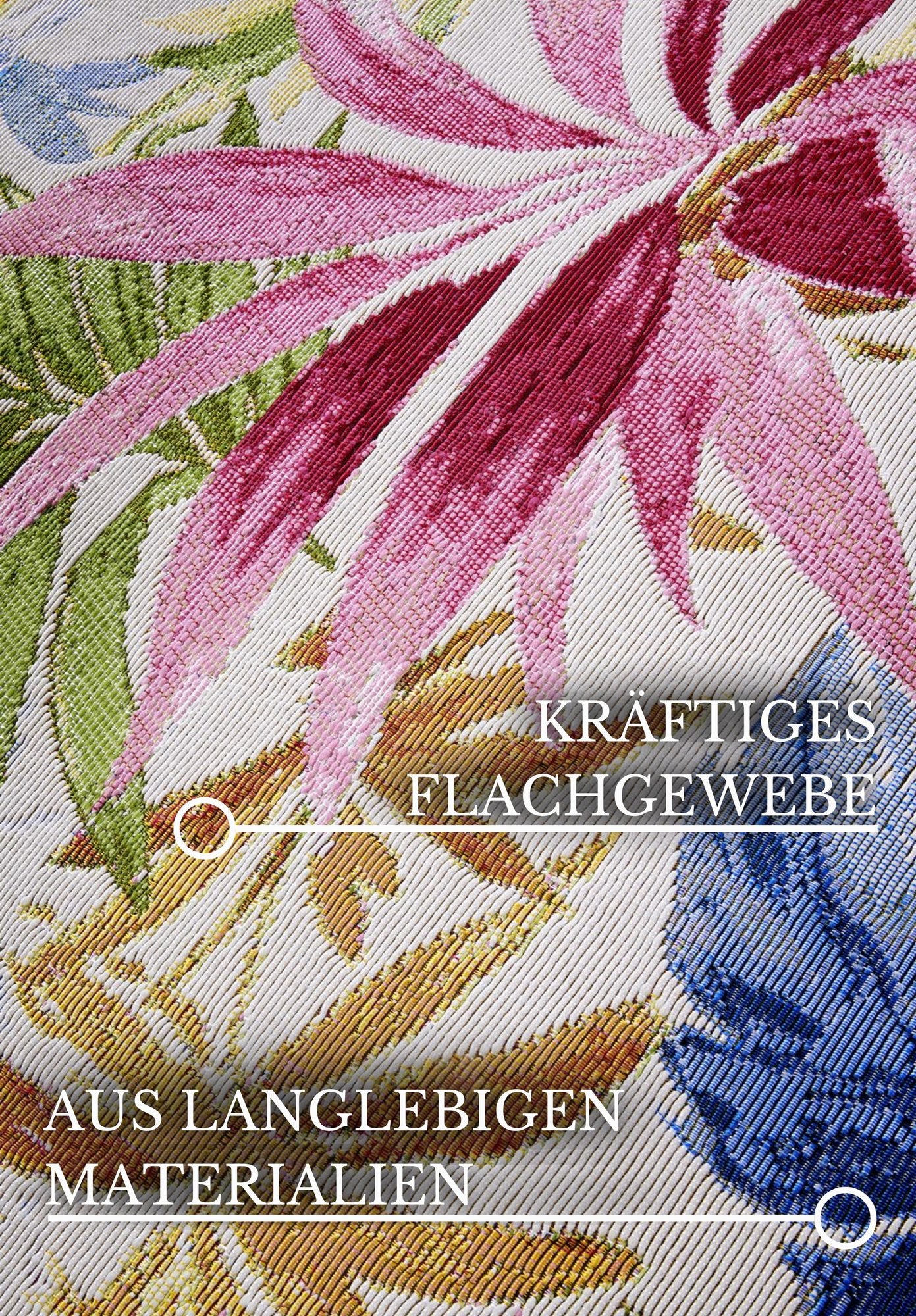 Hanse Home  Villeroy & Boch 1767 In- & Outdoor Rug Victor Cream Multicolor - 160x235 cm
