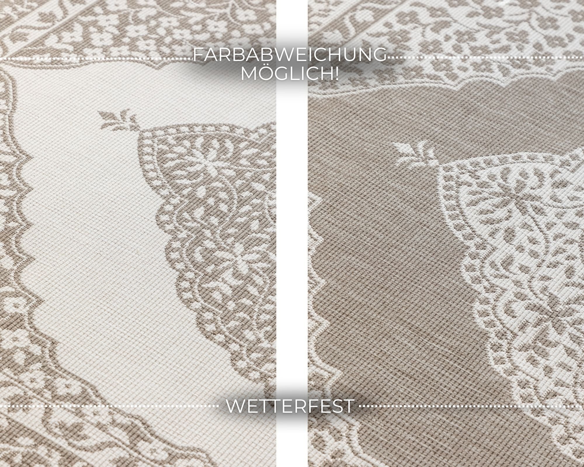 Hanse Home  Elle Decoration Gemini In- and Outdoor Reversible Rug Meekly Linen - 80x150 cm