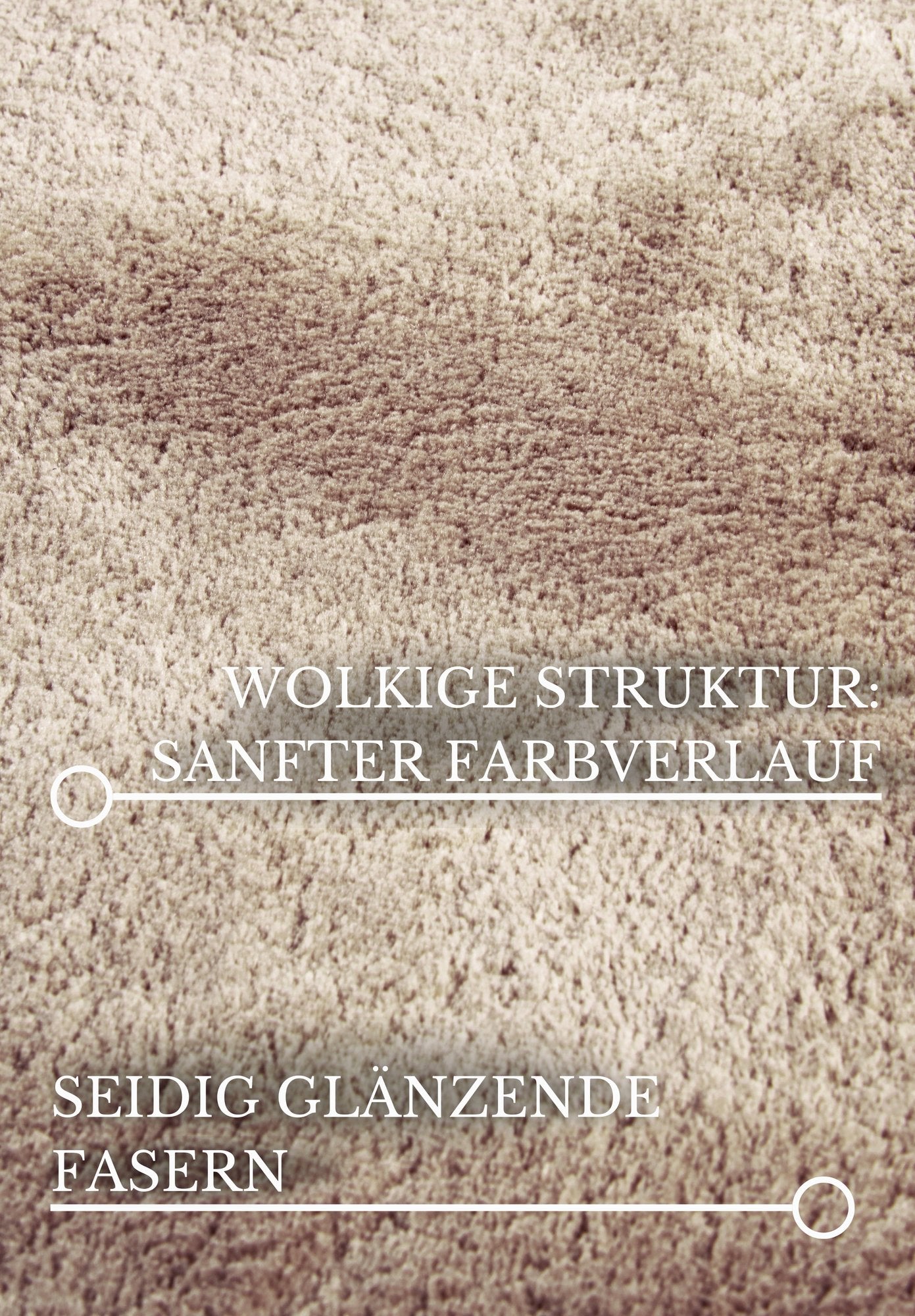 Hanse Home  Villeroy & Boch 1899 High Pile Rug Leon Cream - 80x150 cm