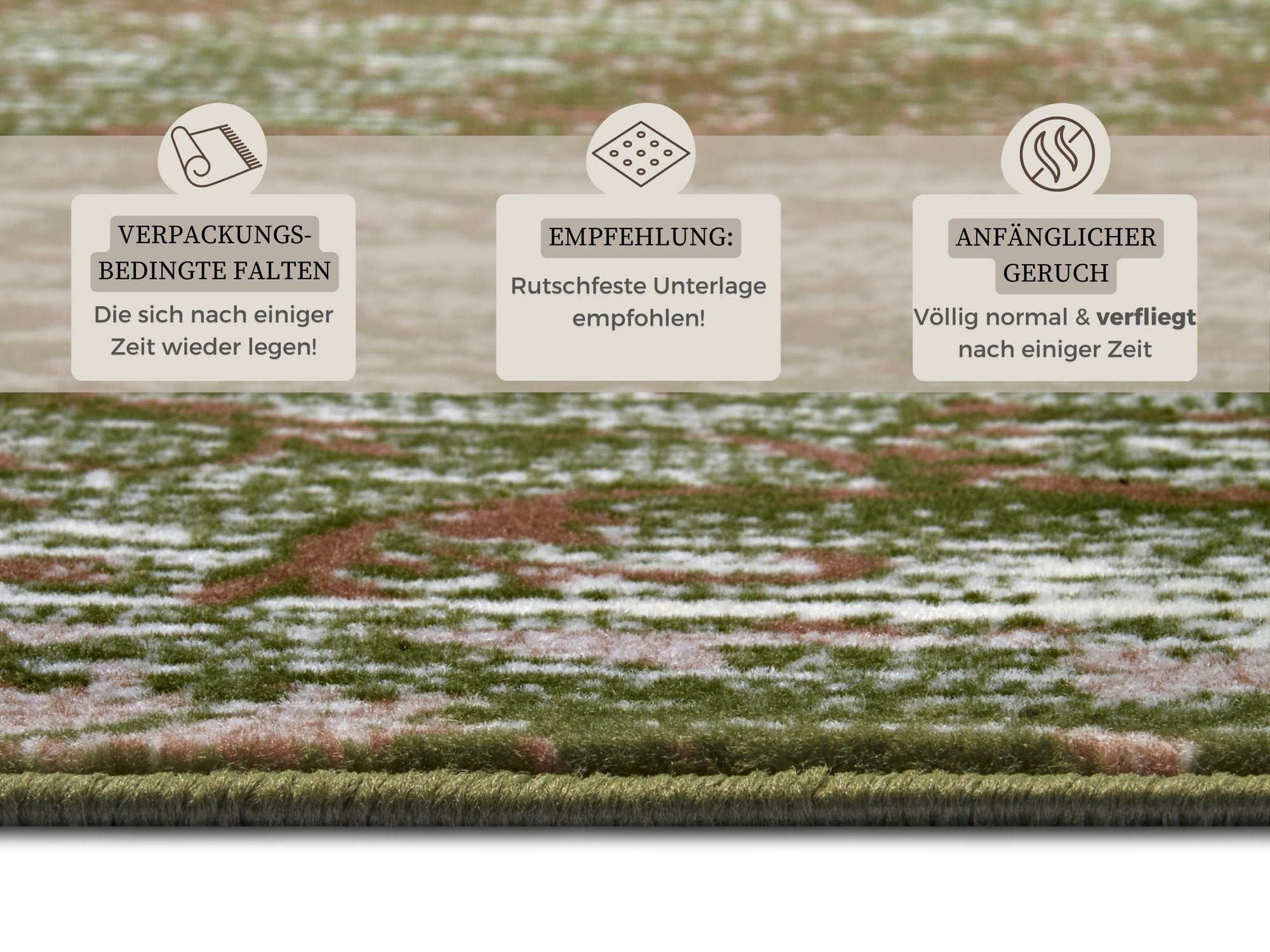 Hanse Home  Designer Velours Carpet Bloques - 80x150 cm