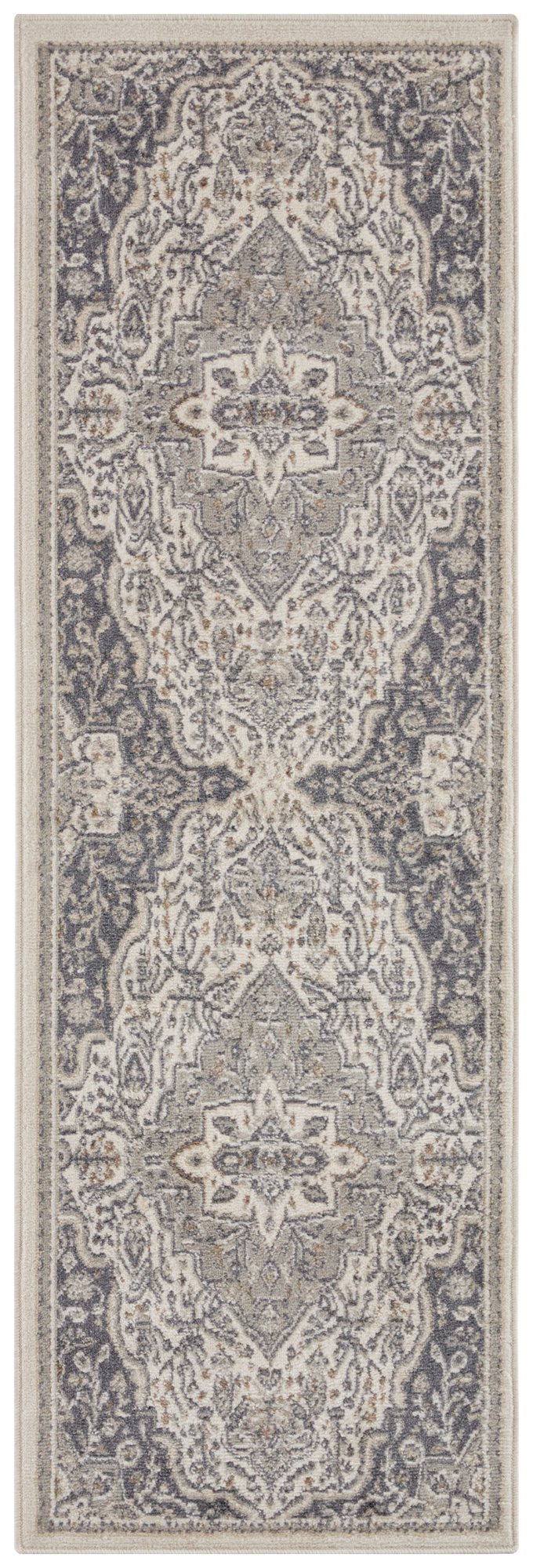 Hanse Home  Terrain Designer Shortpile Rug Orken Creme Grey - 80x200 cm