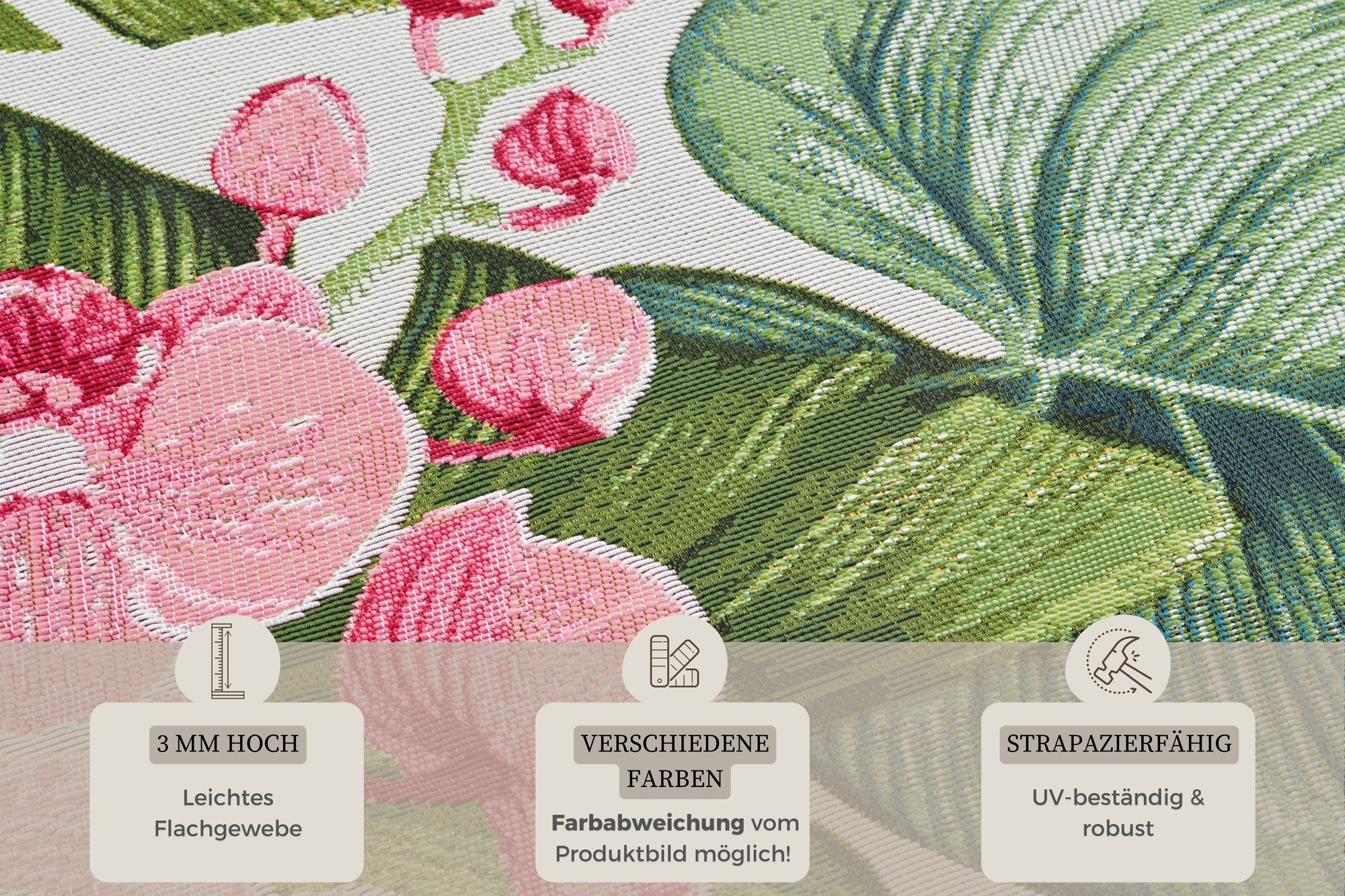 Hanse Home  Flair In- und Outdoor Carpet Tropical - 160x235 cm