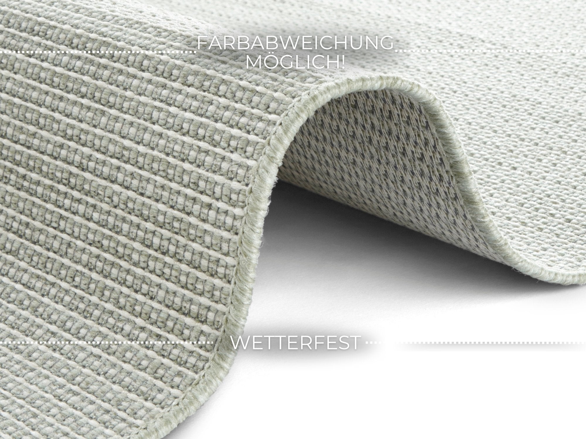 Hanse Home  Flatweave In- & Outdoor carpet Millau Green - 140x200 cm