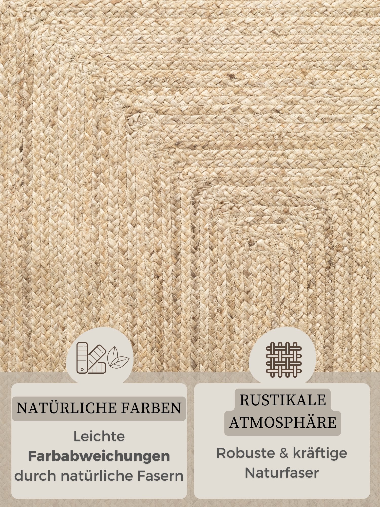Hanse Home  Sharmila Jute Rug Sharmila Natural White - 160x230 cm