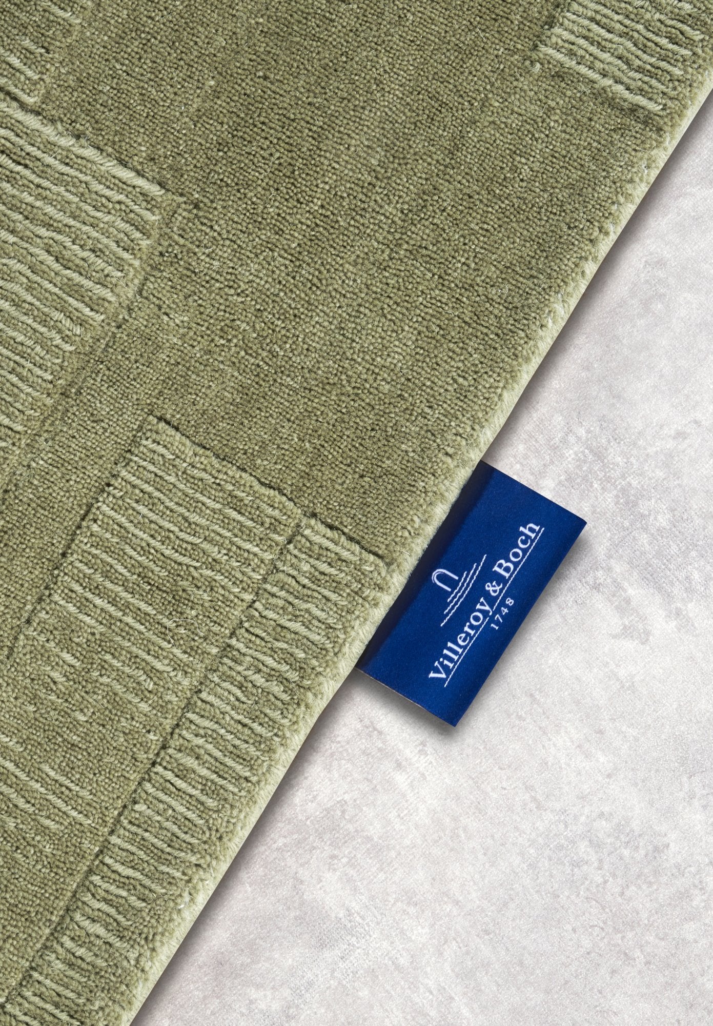 Hanse Home  Villeroy & Boch 1906 Wool Rug Wilhelmine Green - 120x170 cm