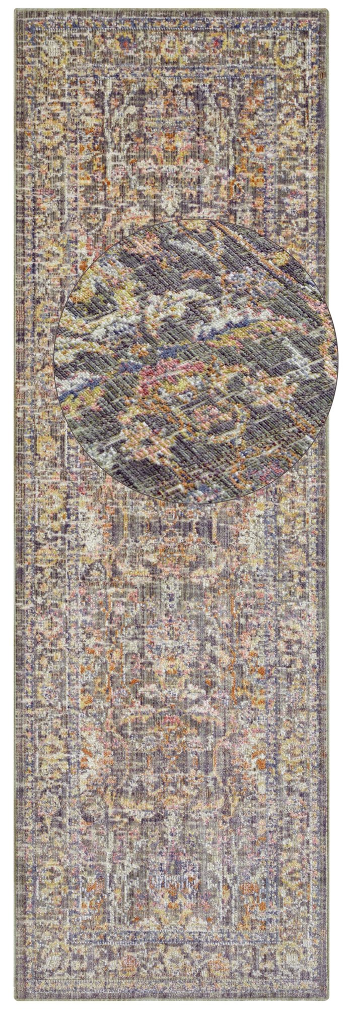 Hanse Home  Nouristan In- und Outdoor Carpet Luxor Grey Multicolored - 80x120 cm