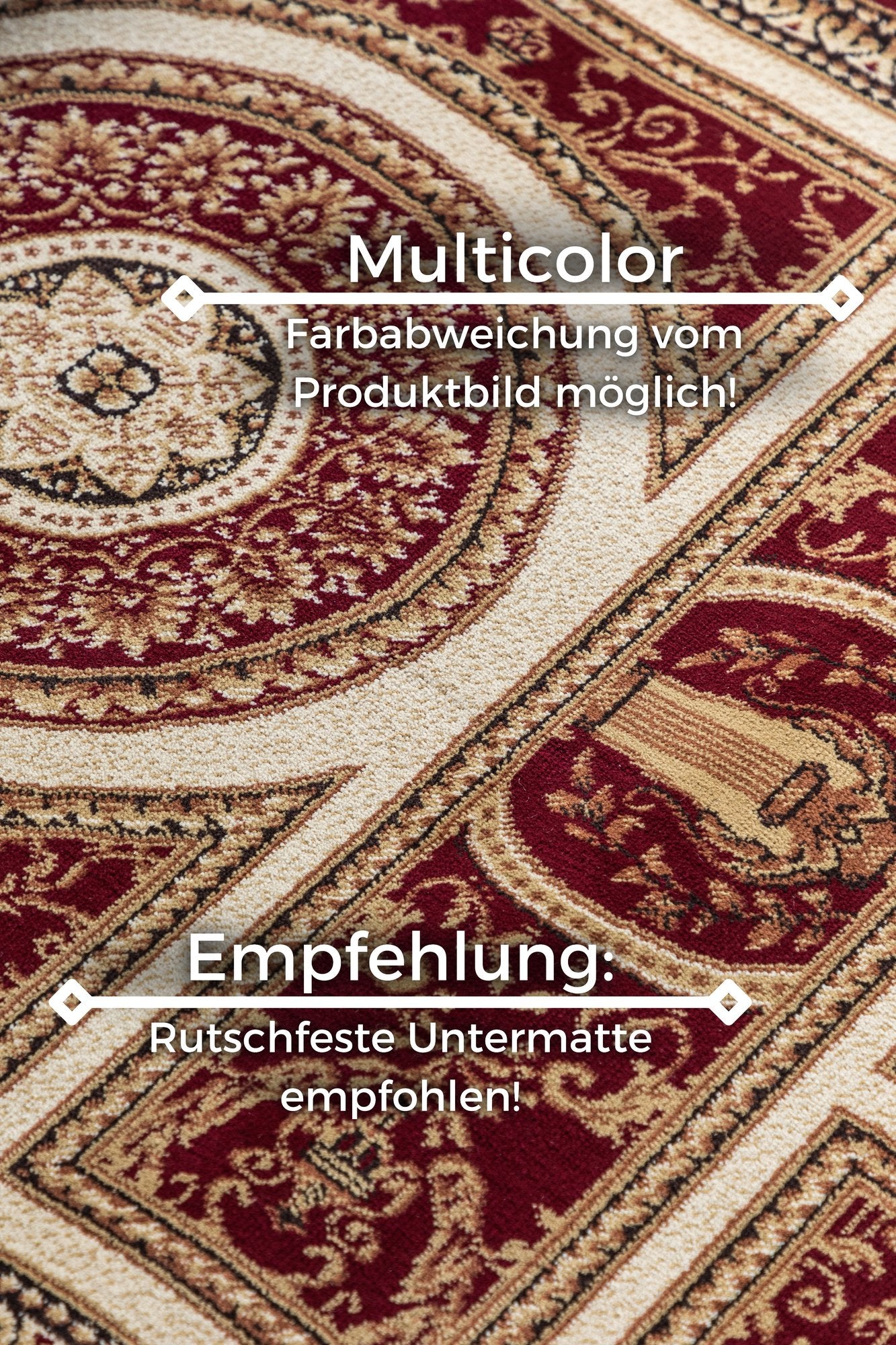 Hanse Home  Nouristan Herat Orient Teppich Guzara Red - 200x280 cm