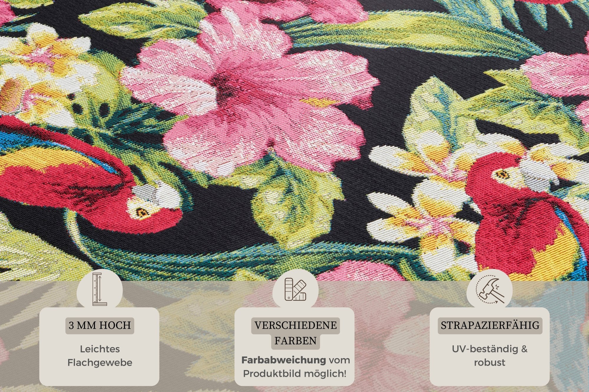 Hanse Home  Flair In- und Outdoor Carpet Tropical Feeling - 80x165 cm