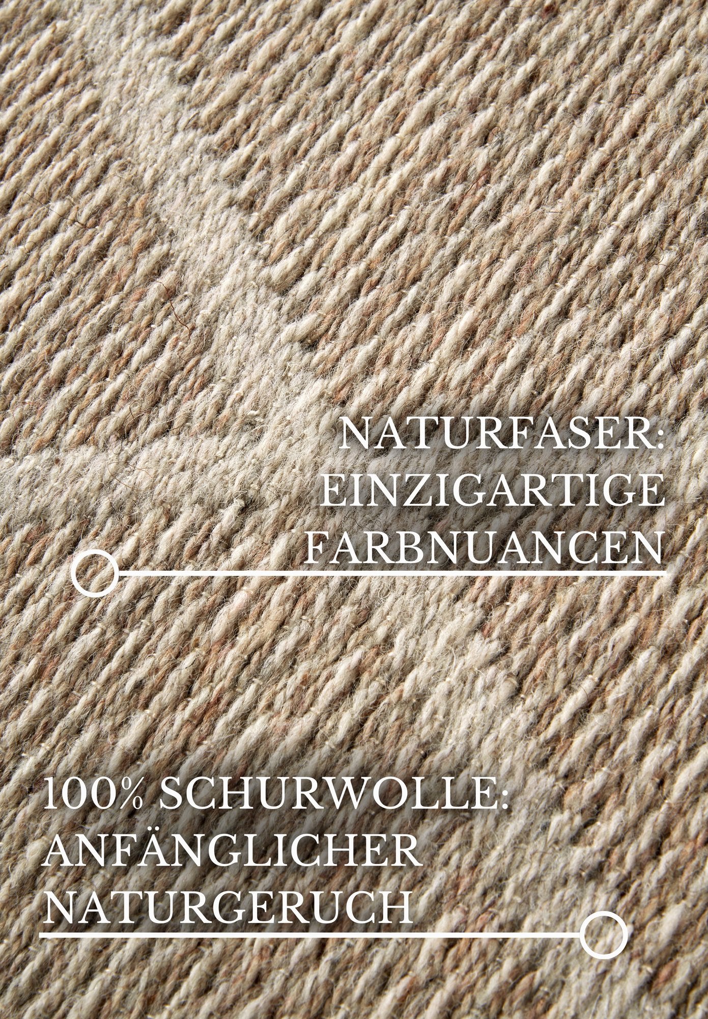 Hanse Home  Villeroy & Boch 1843 Wool Rug Maria Nature Beige - 160x230 cm
