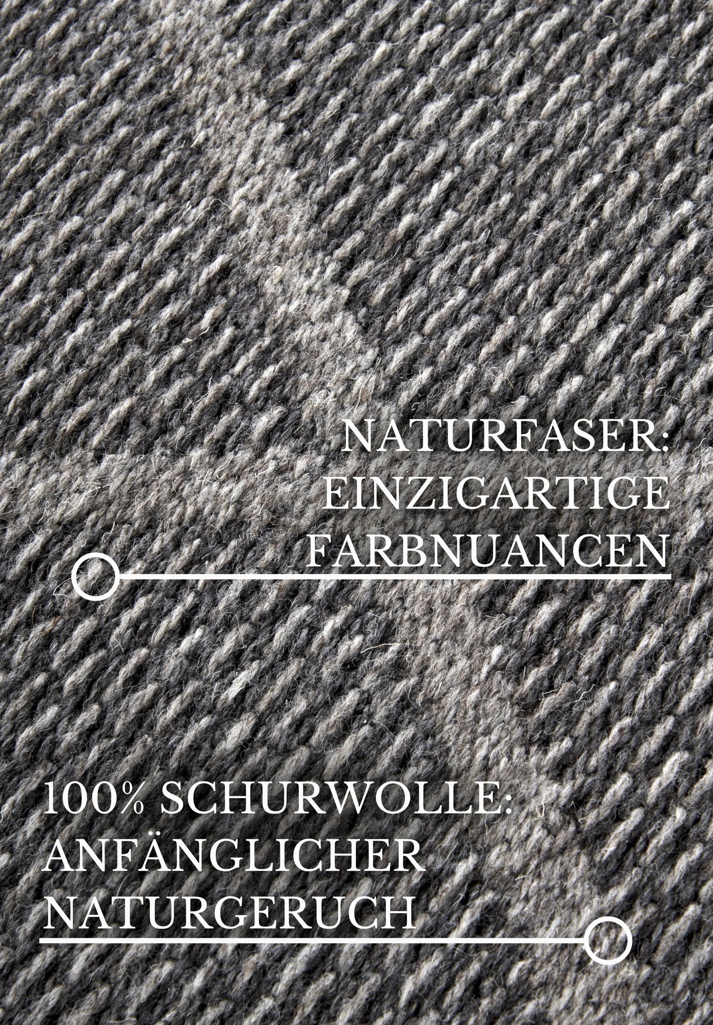 Hanse Home  Villeroy & Boch 1843 Wool Rug Maria Nature Grey Brown - 160x230 cm