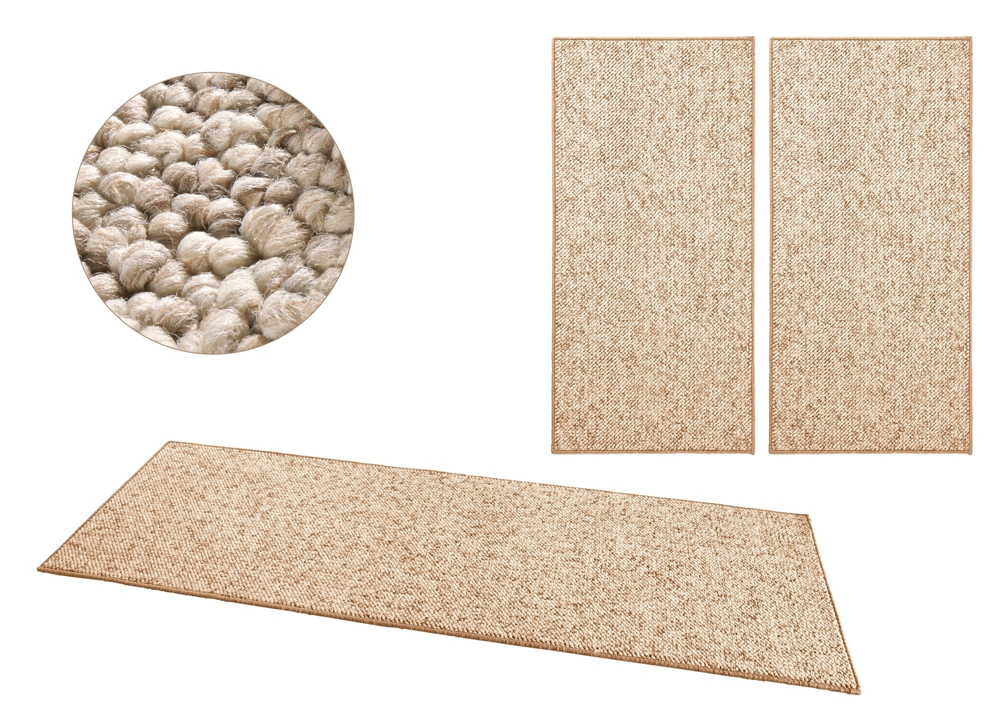 Hanse Home  Tufted Carpet in Wool-Look - 80x300 cm