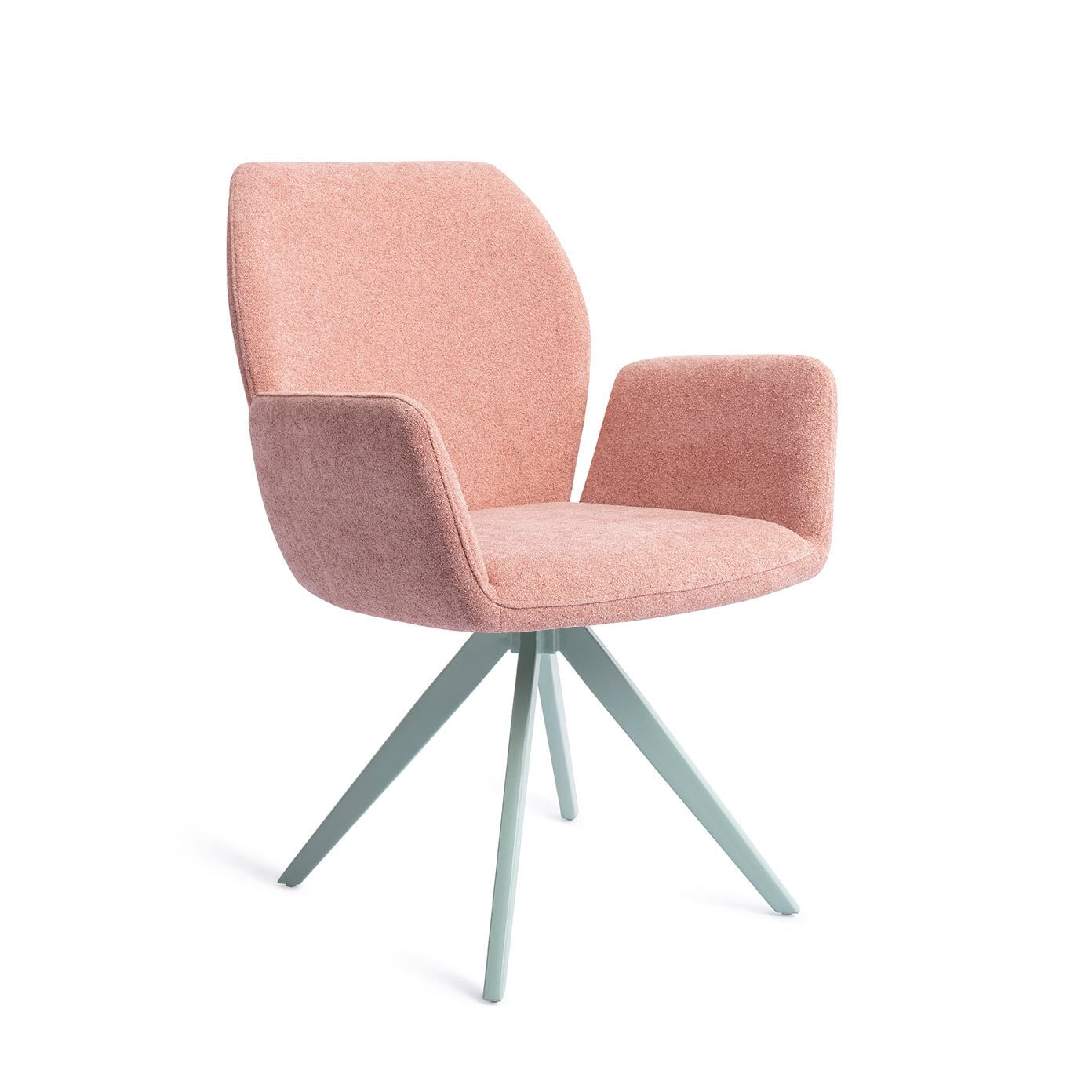 Jesper Home Draaibare Eetkamerstoel Misaki Turn Mint - Anemone