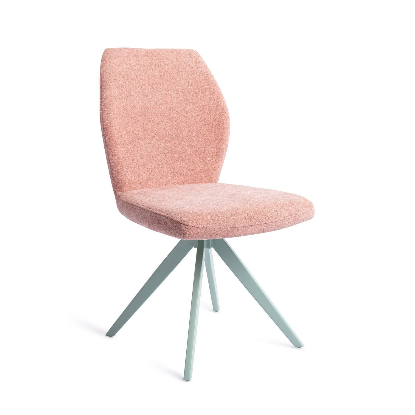 Jesper Home Draaibare Eetkamerstoel Ikata Turn Mint - Anemone