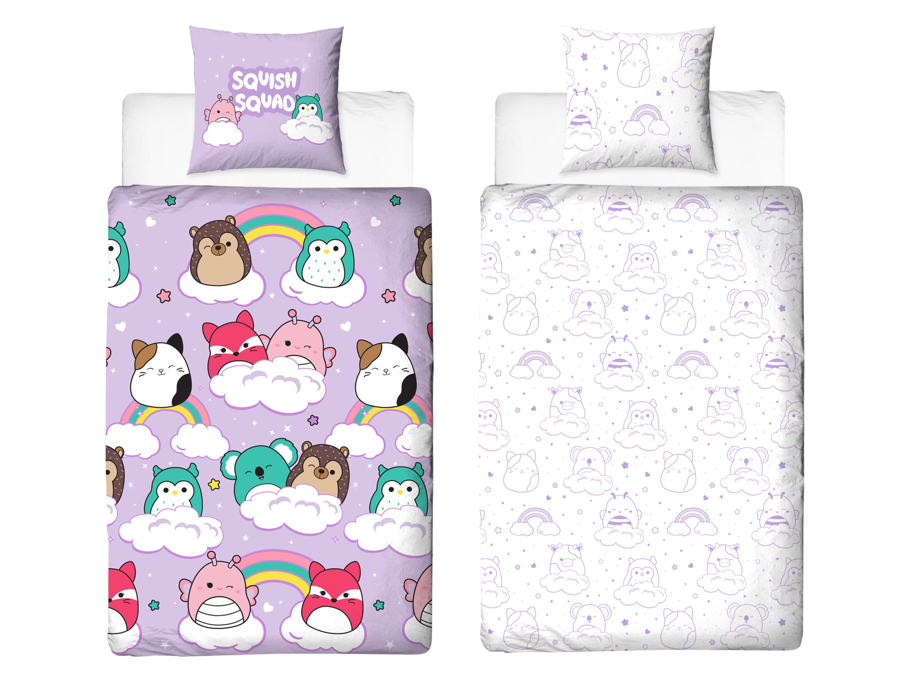 Lidl Dekbedovertrek 140 x 200 cm (squishmallows)