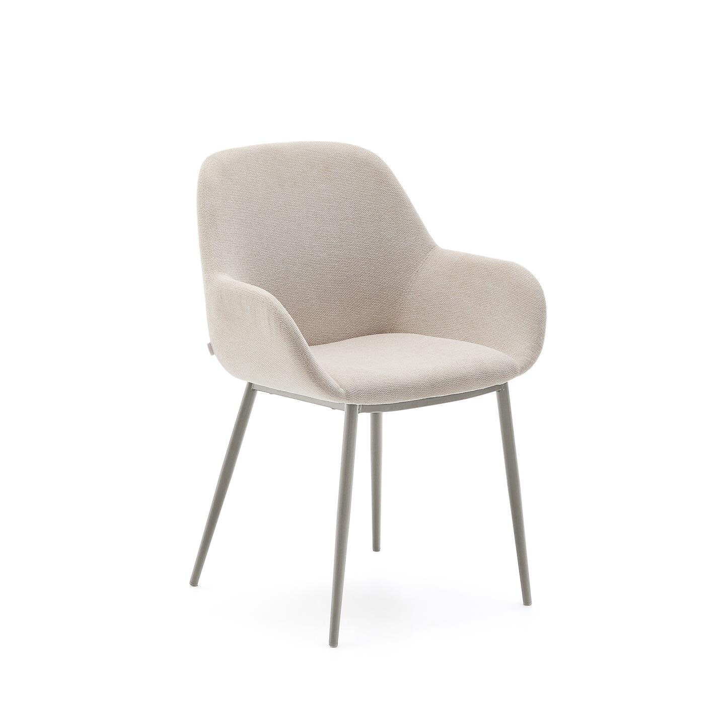 Kave Home Eetkamerstoel Konna - Beige