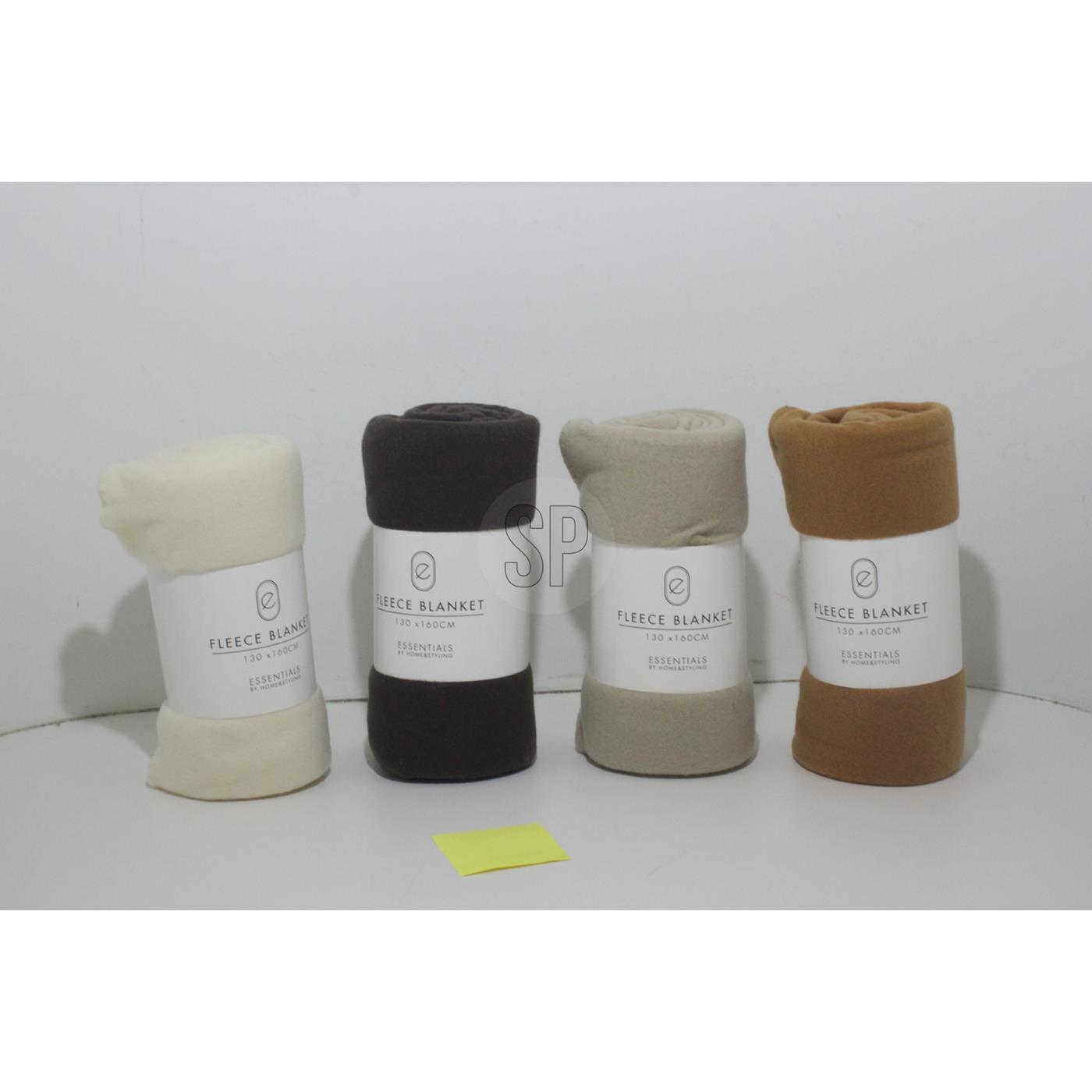 Home & Styling Woondeken Fleece 130x160cm 4 Assorti