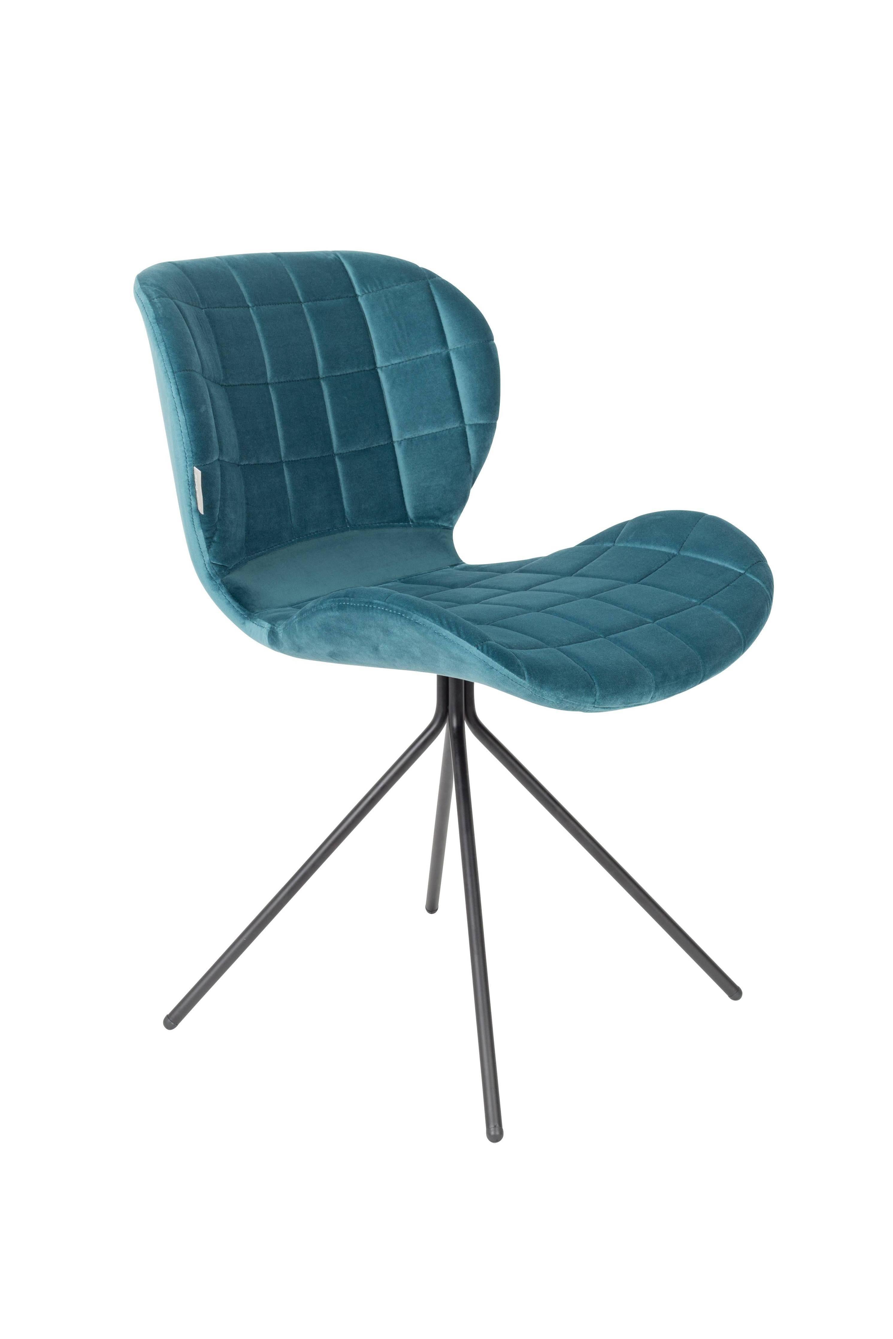 Zuiver Set van 2 eetkamerstoelen OMG Velvet | 