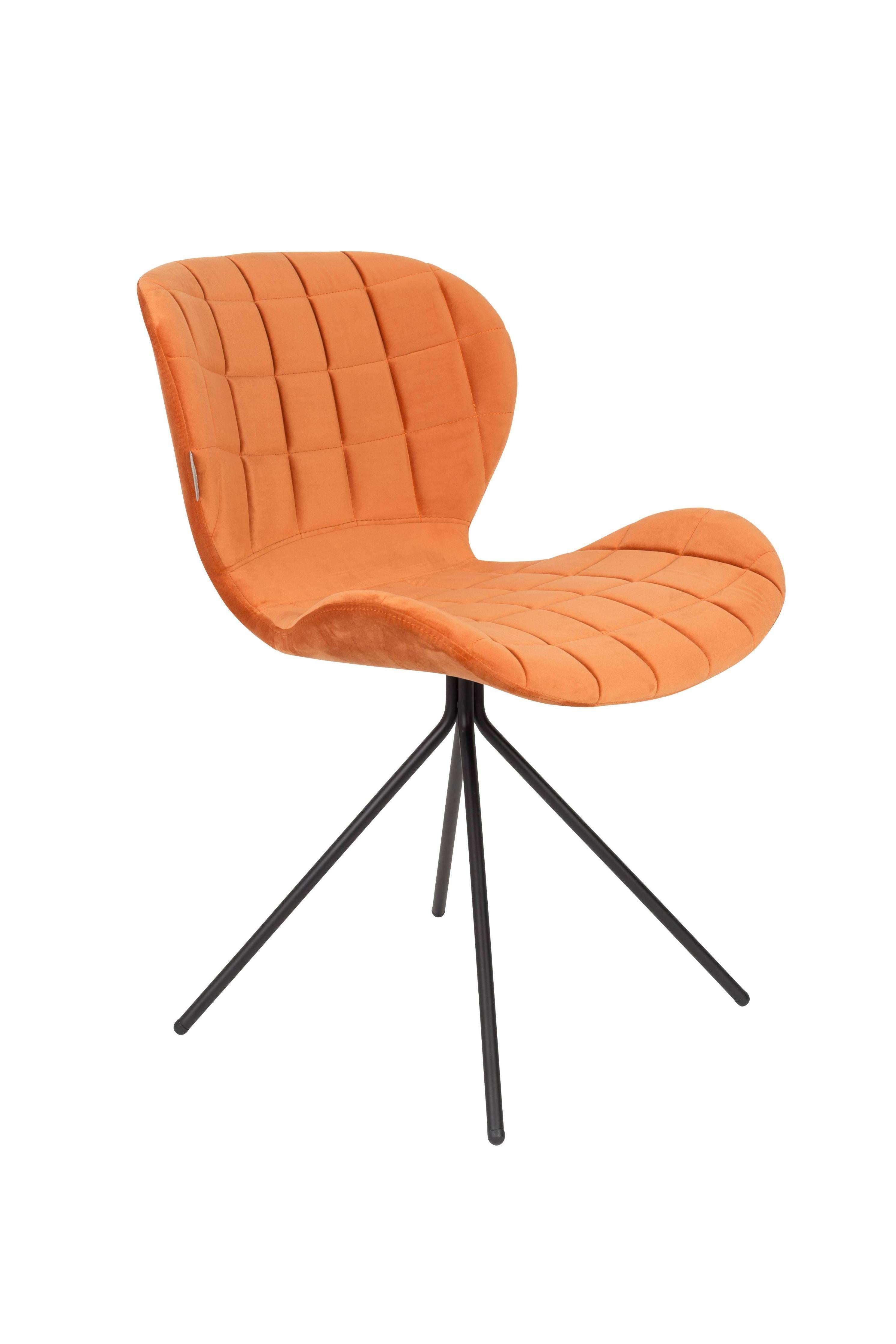 Zuiver Set van 2 eetkamerstoelen OMG Velvet | 