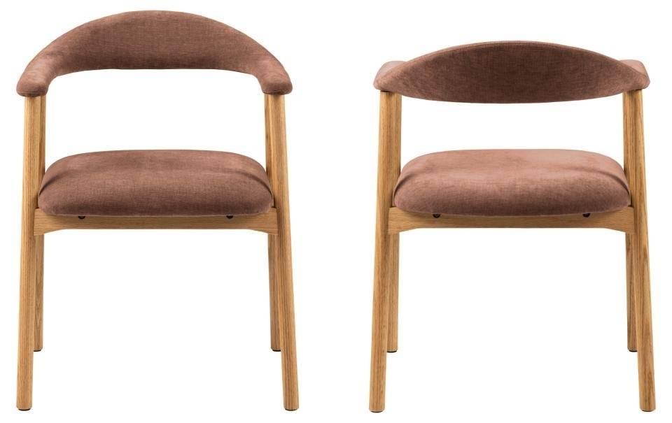 HSM Collection Set van 2 eetkamerstoelen Ella Met Arm | 