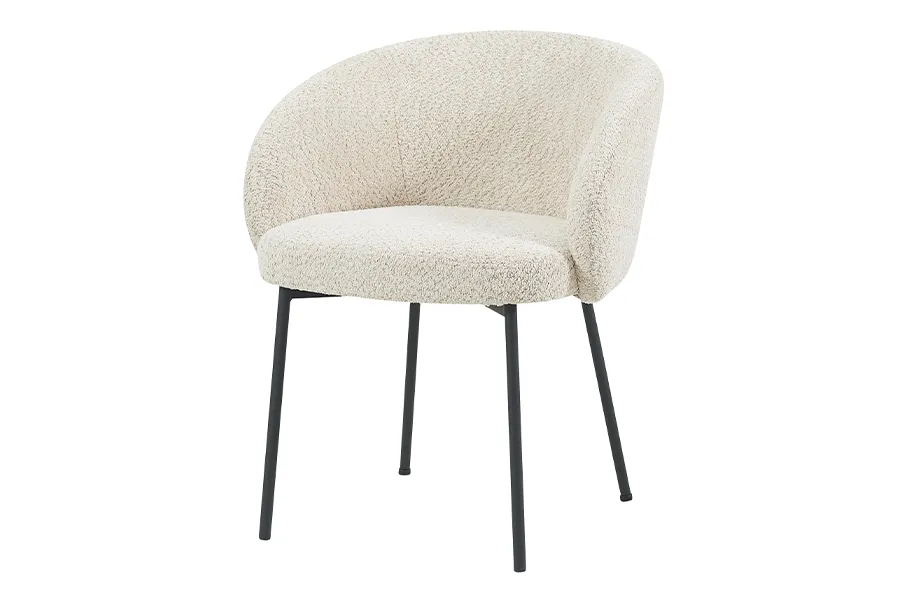 WOONENZO Teddy eetkamerstoel Soest - beige