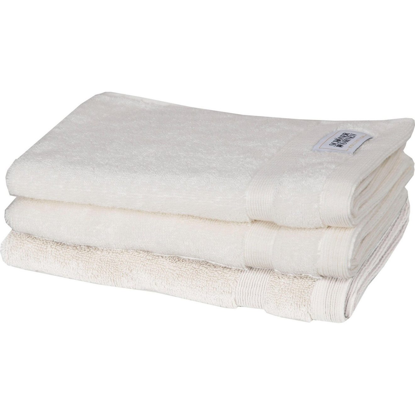 SCHÖNER WOHNEN-KOLLEKTION Gastendoek Cuddly sneldrogende airtouch-kwaliteit (3-delig)