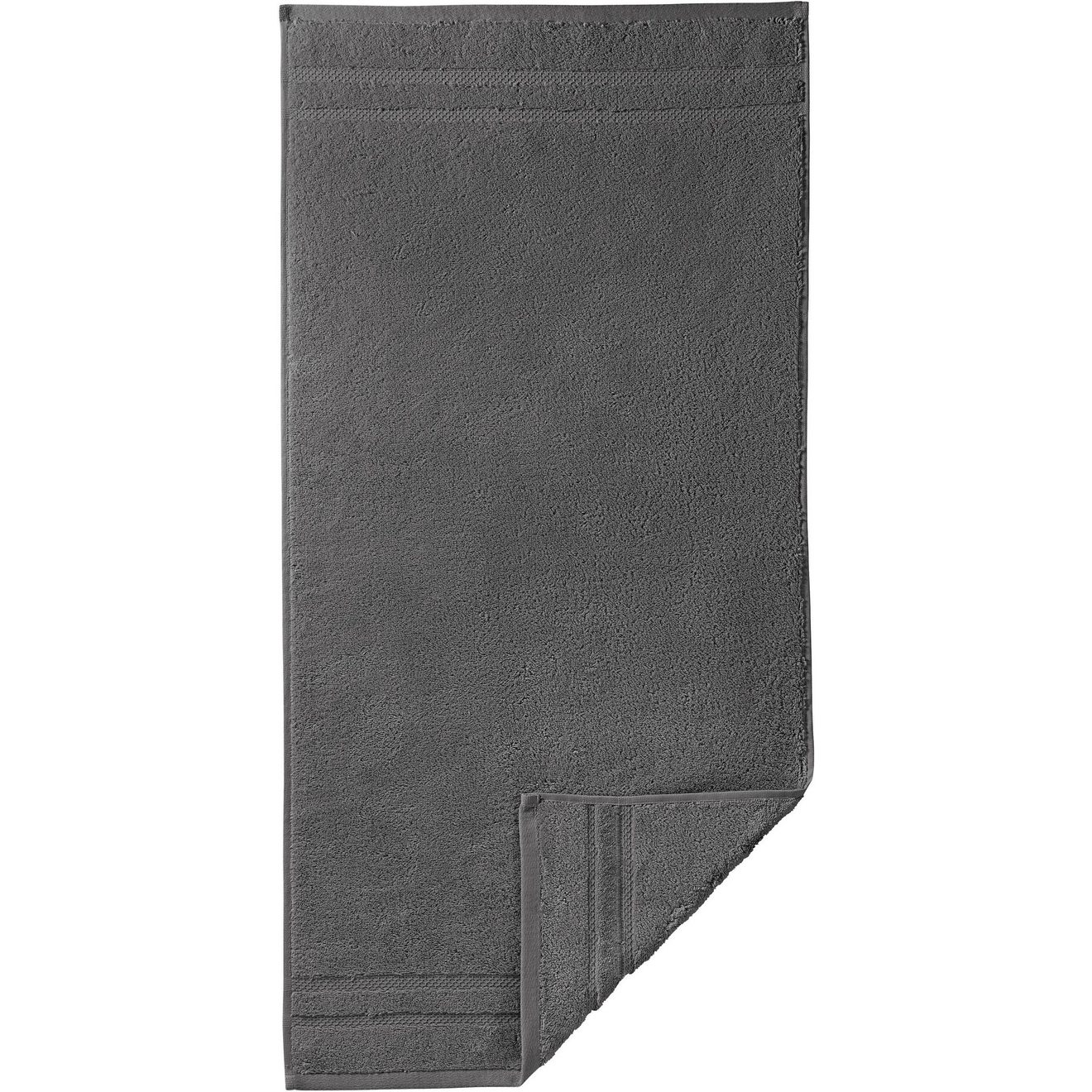 Egeria Badlaken Micro touch Uni-serie met streeprand, extreem absorberend, puur katoen (1 stuk)
