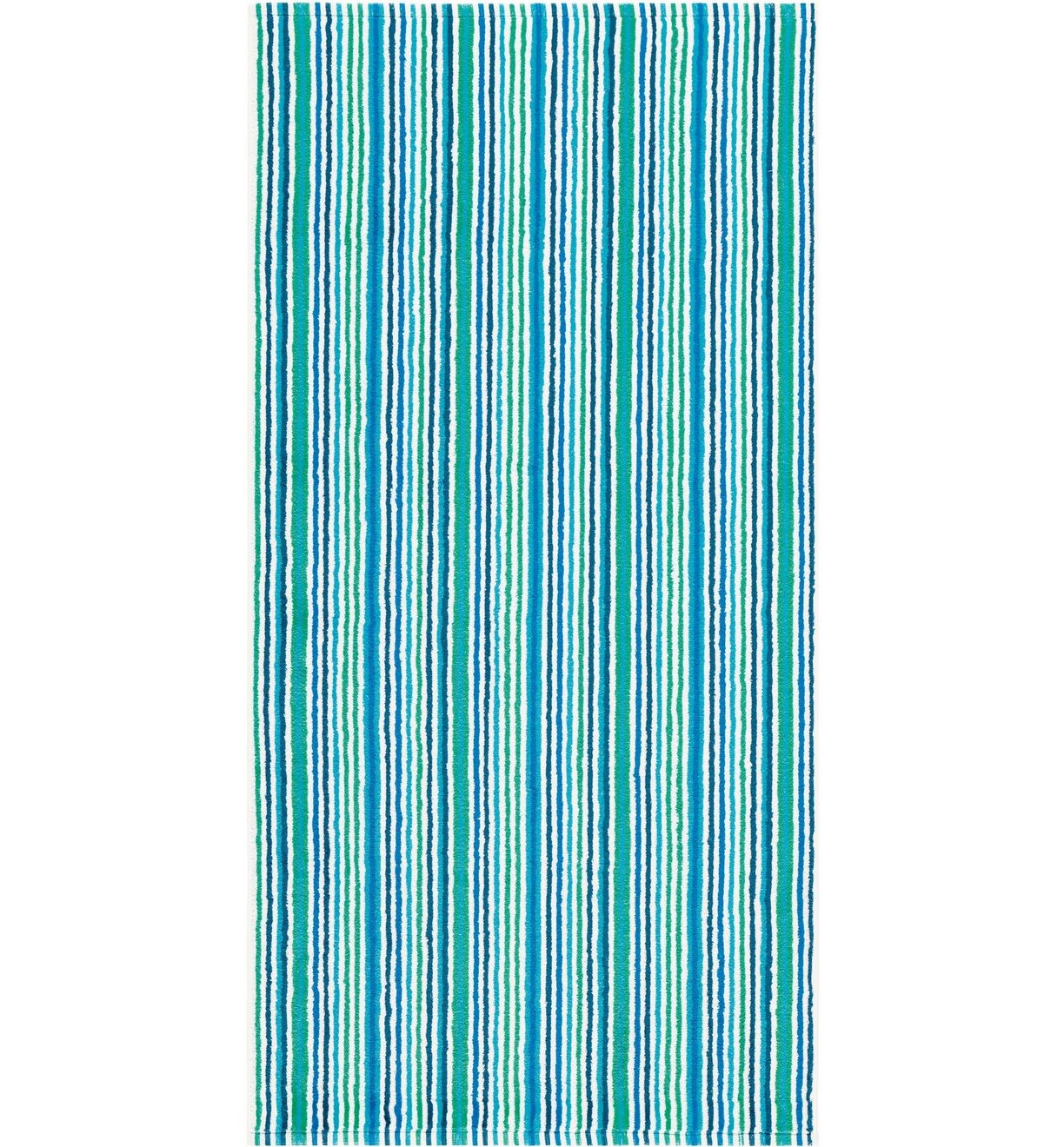 Egeria Badlaken Combi Stripes met fijne strepen, 100% katoen (1 stuk)