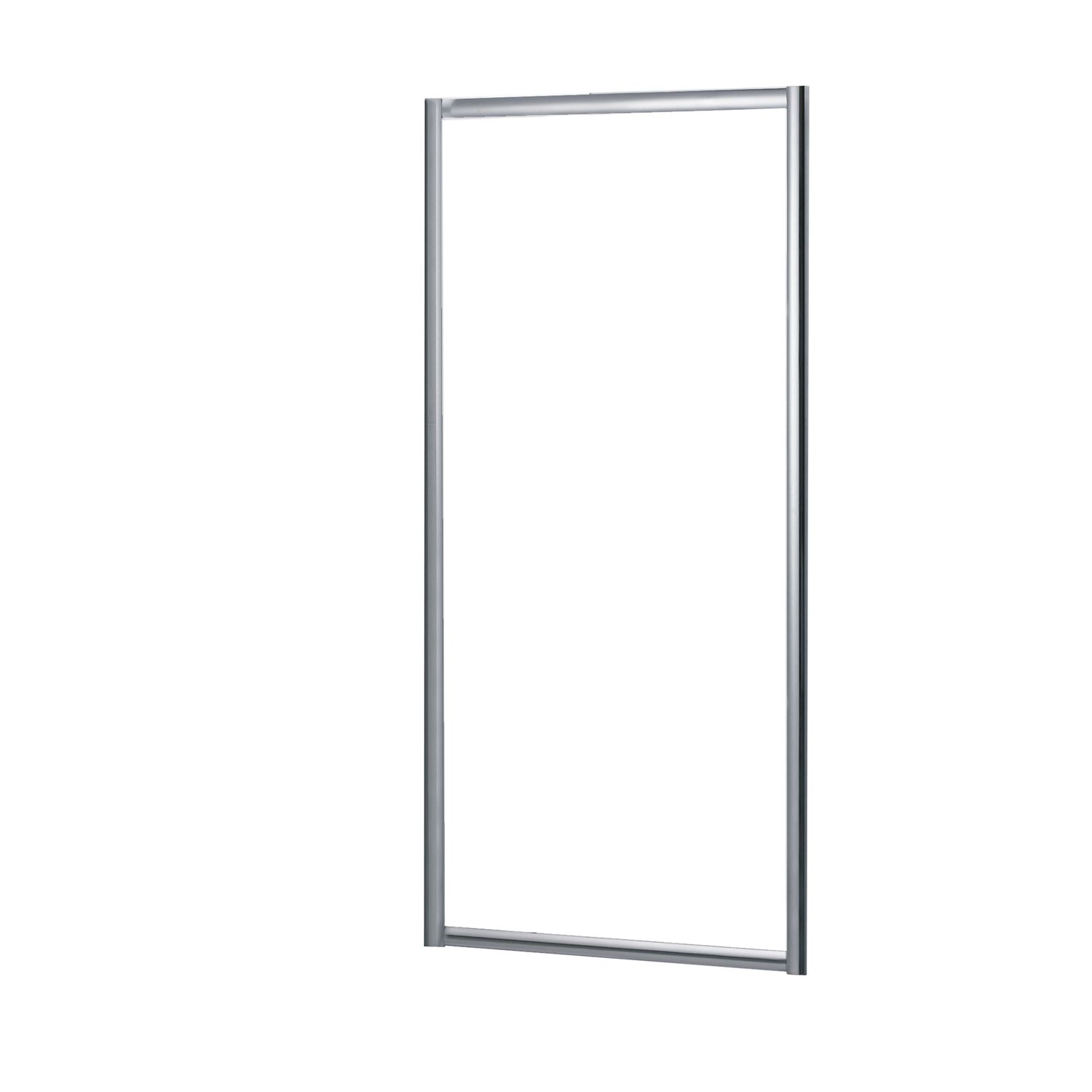 Aquavive  Inloopdouche Zanzibar 90 X 190cm - Chroom Profiel - 5 Mm Helder Glas