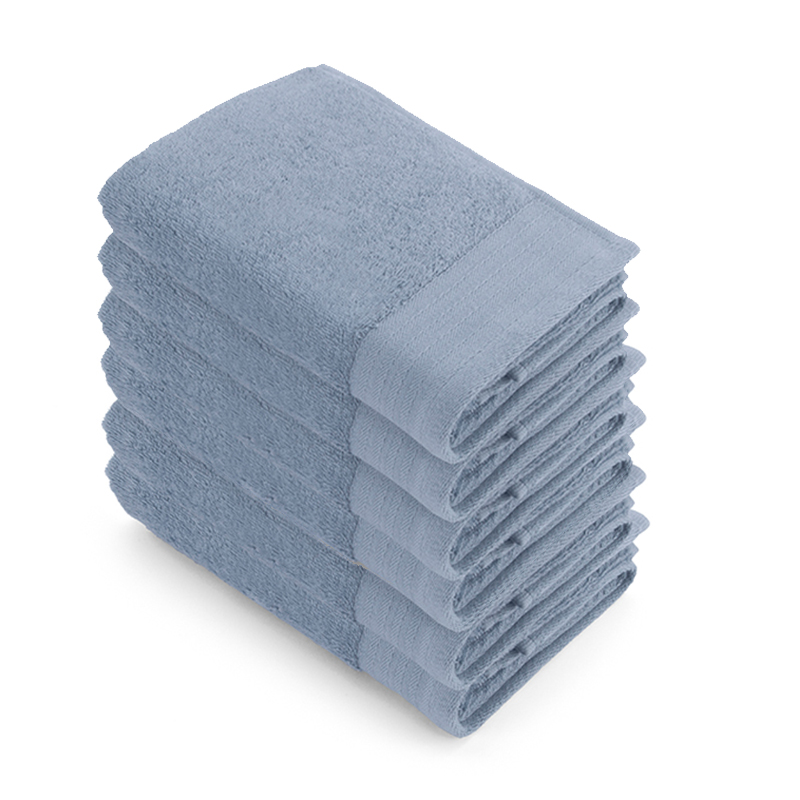 Walra Soft Cotton Baddoek 60x110 cm 550gram Blue - 6 stuks