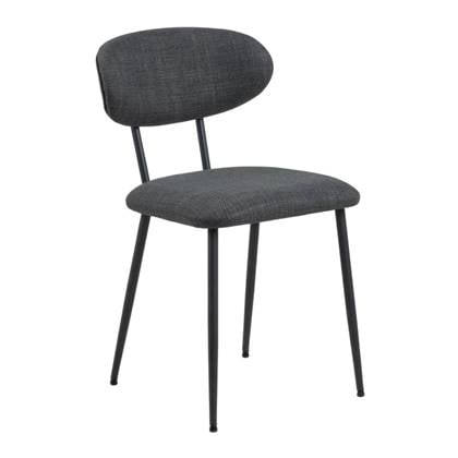 By fonQ basic Ebba Eetkamerstoel - Antraciet