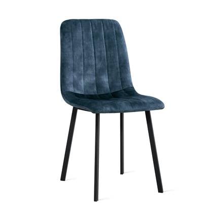 By fonQ Betty Eetkamerstoel - Velvet - Petrol