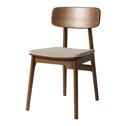 By fonQ Cade Eetkamerstoel - Smoked Eiken - Zand