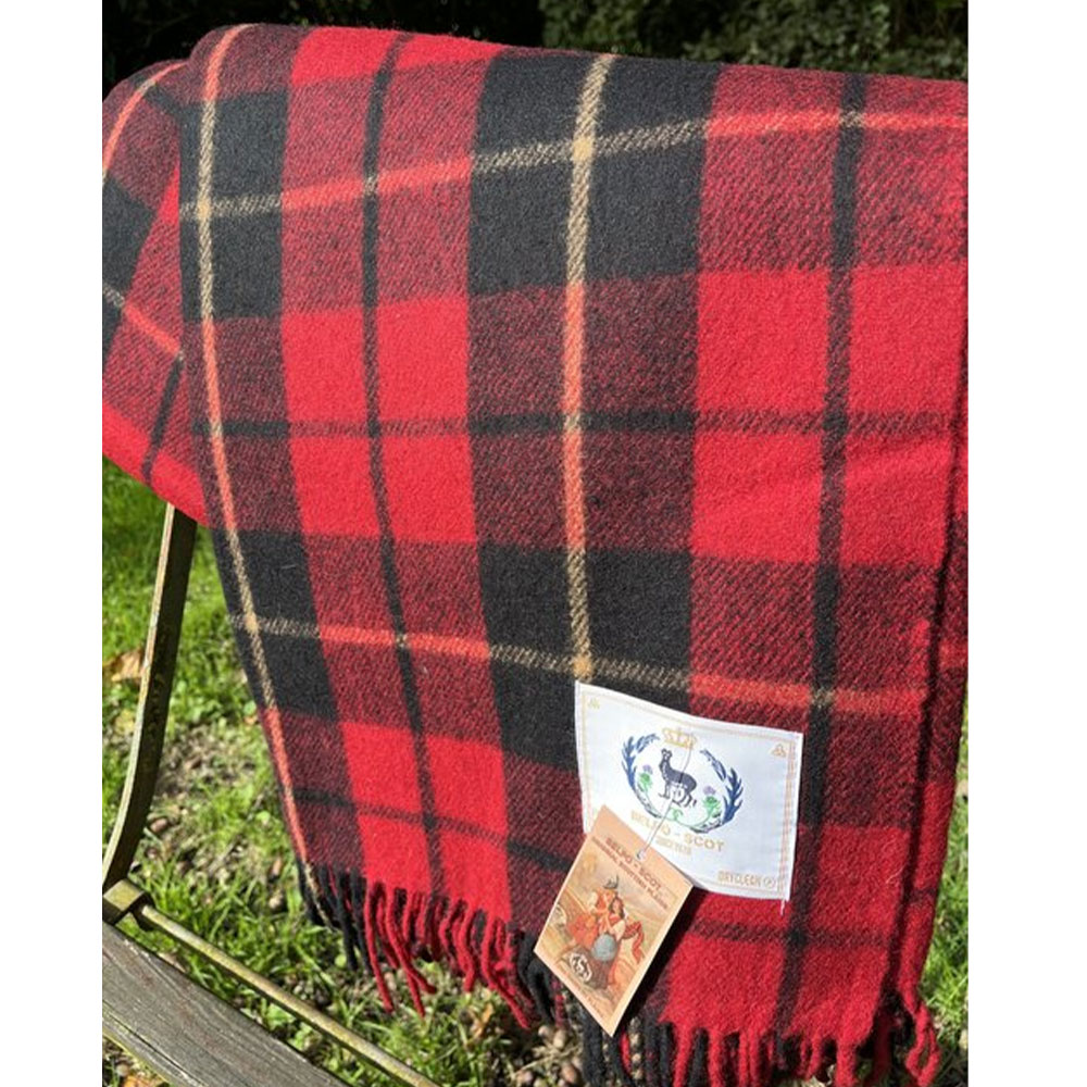 Belpo Leather Care Plaid Wol Wallace Modern