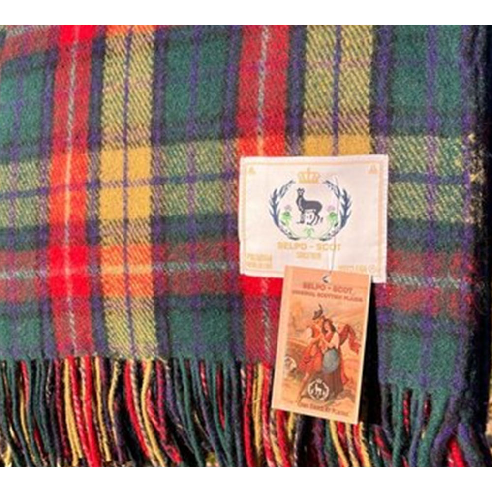 Belpo Leather Care plaid wol Buchanan Modern