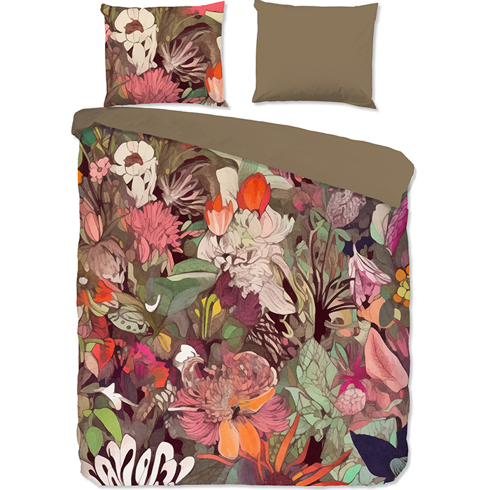 Good Morning Tropical Garden Dekbedovertrek Multi-1-persoons (140 x 200/220 cm)