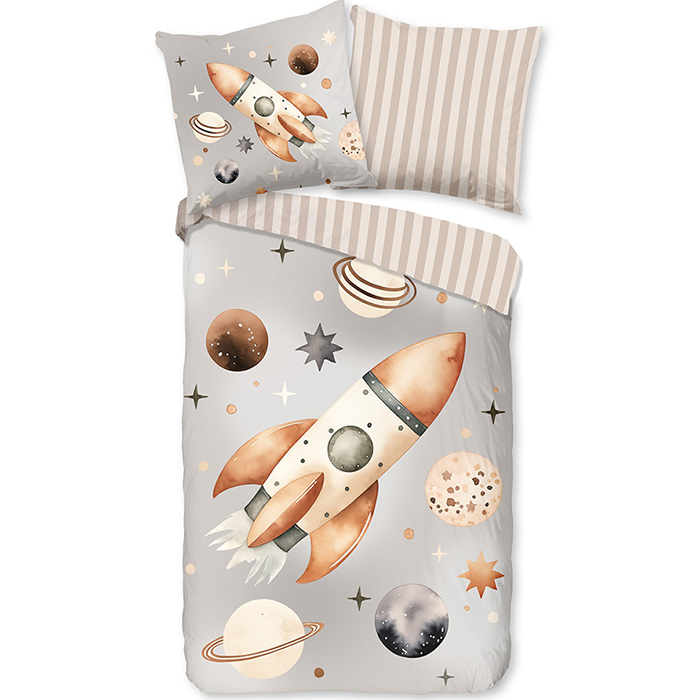 Good Morning Kinderdekbedovertrek Rocket Explorer