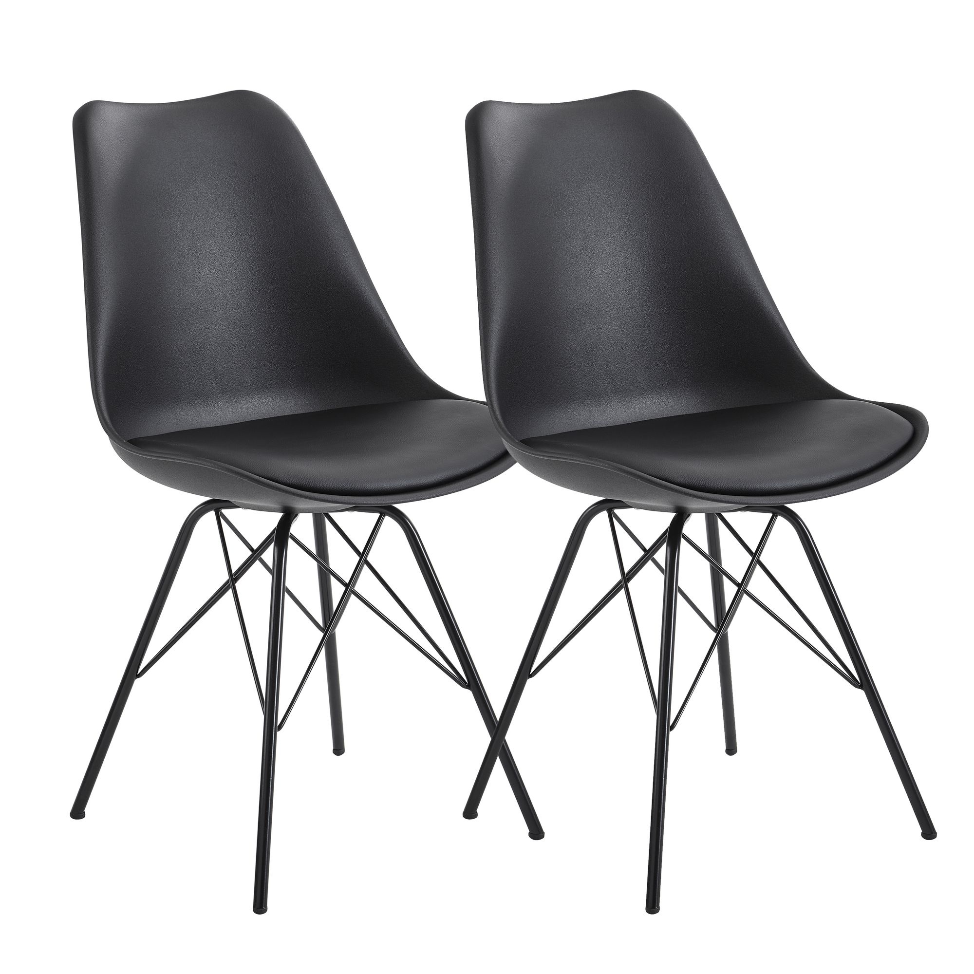 BYmeubello Eetkamerstoel Monaco 62cm-WL6M183
