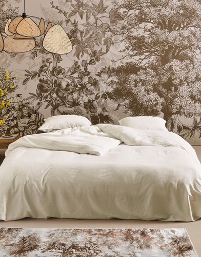 Essenza Minte Dekbedovertrek 260x220+2/60x70 Oyster