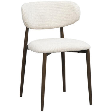 Leen Bakker EETKAMERSTOEL TIBOR MILAN 103 CREME