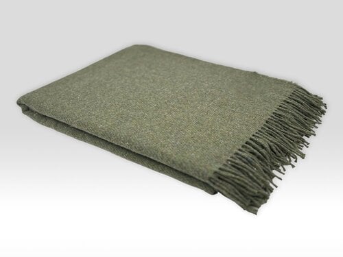 Mcnutt of Donegal plaid Forever Wool 145x200 Khaki