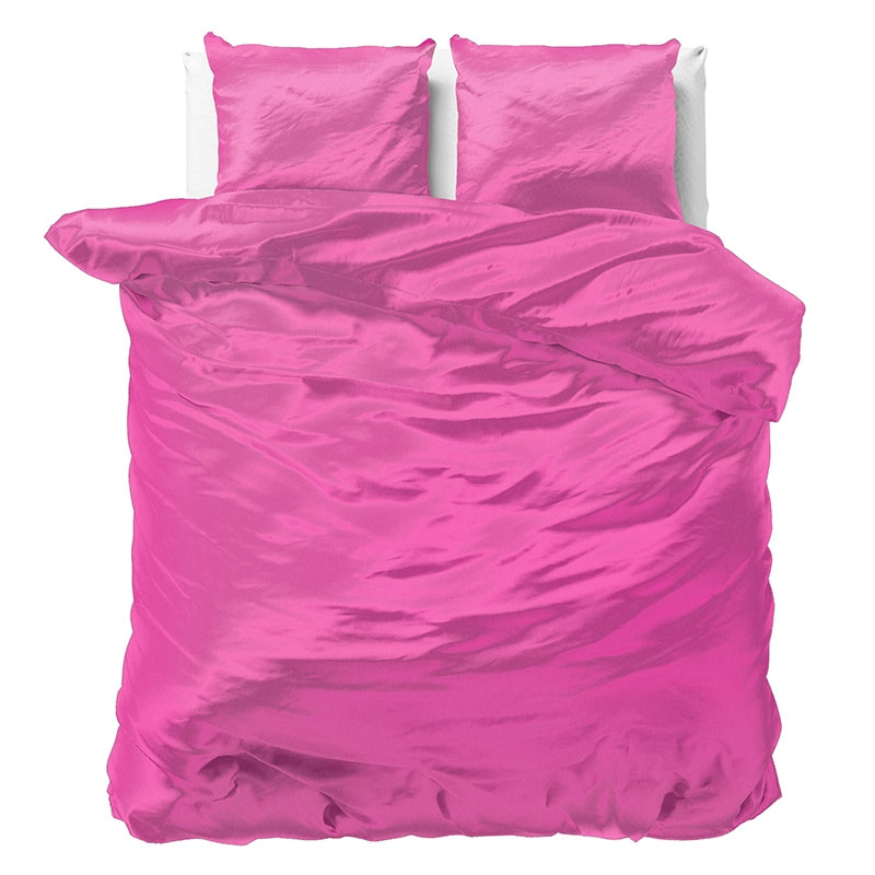 Sleeptime Beauty Skin Care Dekbedovertrek Hot Pink-2-persoons (200 x 200/220 cm)